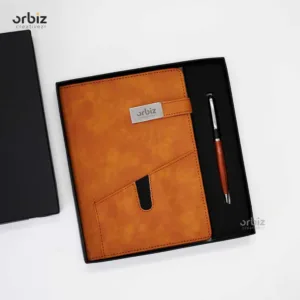 Customized Corporate Gift Set – Notepad & Metal Pen