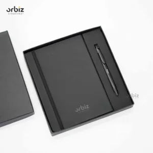 Premium Corporate Gift Set – Executive Notepad & Metal Pen Combo