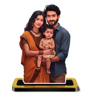 Personalized Mini Me : Family Caricature