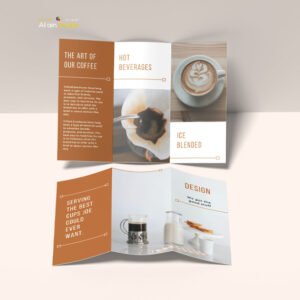 Brochure  3 Fold (Glossy paper 170gsm)