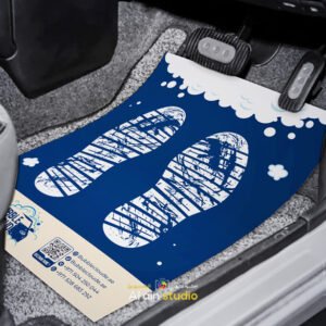 Car Mat - 4 Color (Wood free 100gsm)