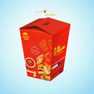 Cone French Fries Box (Takeaway)