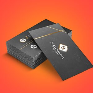 Gold Foil Spot UV Matt Lamination 400gsm