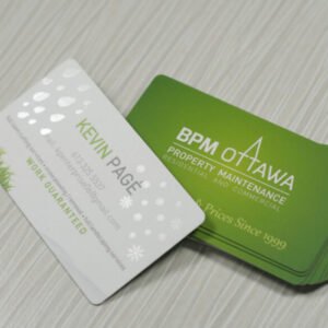 Rounded Corner Spot UV Matt Lamination 400gsm