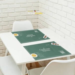 Table Mat - 1 or 2 Color (Wood free 100gsm)