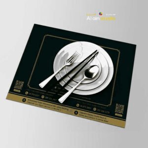 Table Mat - 4 Color (Glossy 135gsm)